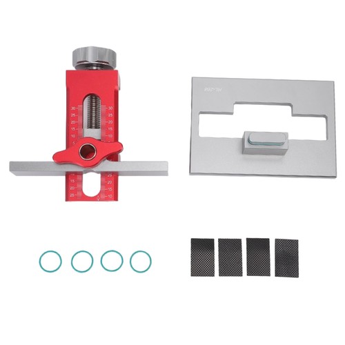 Cabinet Door Installation Jig with Base 3 in 1 Hinge Cabinet Hardware Mount Kit - Picture 2 of 12