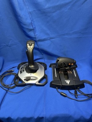Thrustmaster TWCS Throttle And Logitech G Extreme 3D Pro USB Joystick