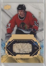 2019-20 Upper Deck Engrained Remnants Rare 29/35 Bob Probert #R-BP 0o5t
