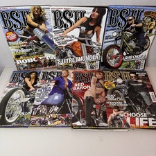 BSH Magazines Vintage 00’s Biker Mags Bundle Lot Of 7 Magazines From 2008