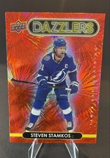 2021-22 Upper Deck Series 1 - Dazzlers Steven Stamkos #DZ-39 Red