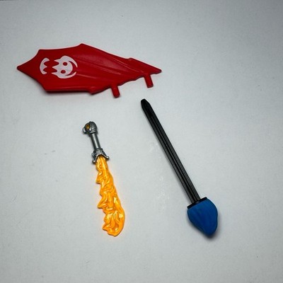 PLAYMOBIL How To Train Your Dragon Toothless Replacement Parts Tail Fin Red Fire