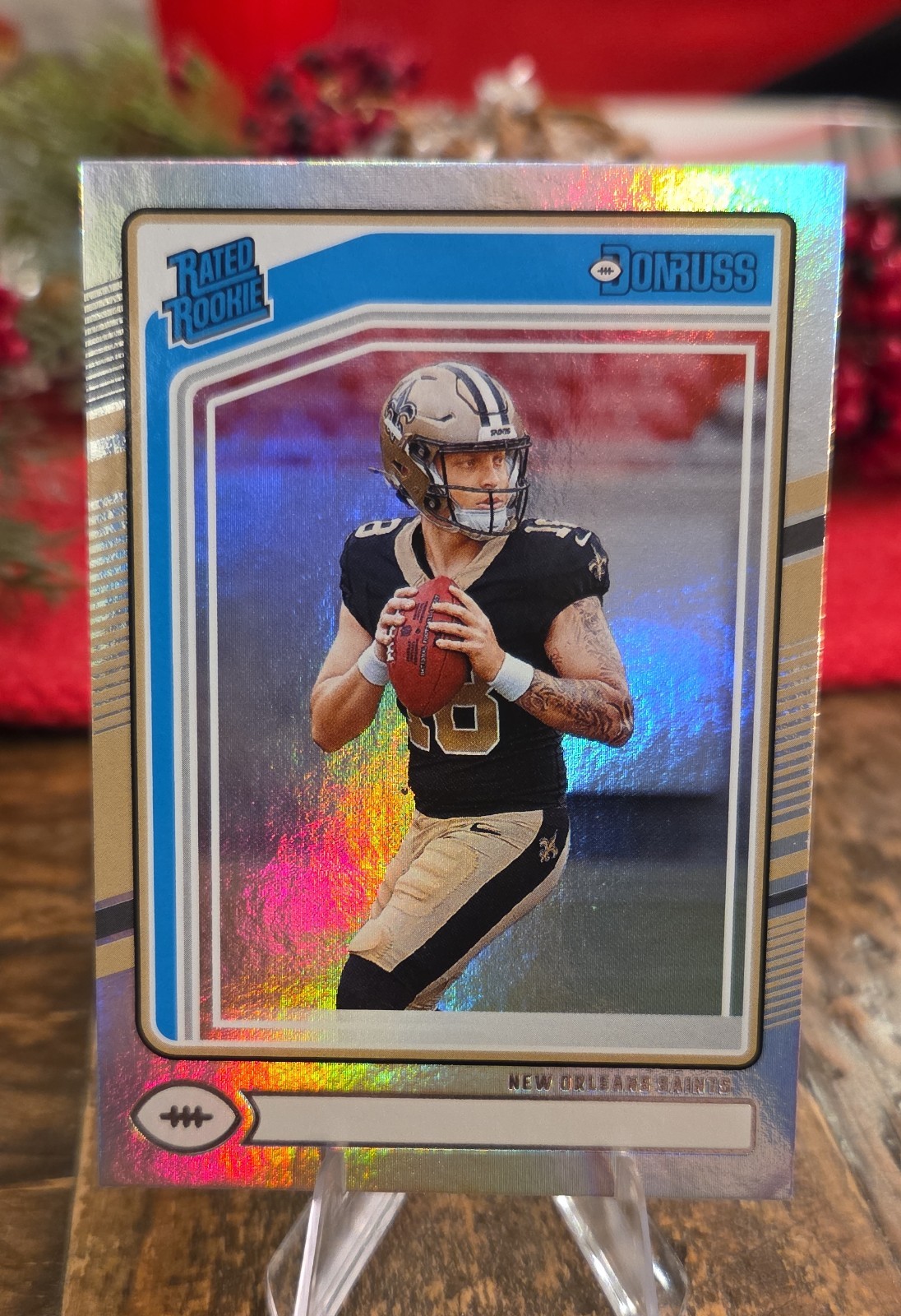 2024 Panini Donruss - Rated Rookie Spencer Rattler #359 No Name RC Saints