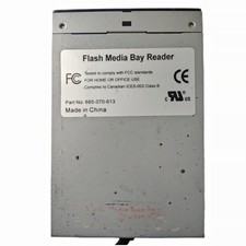 3.5" MEDIA BAY READER P/N 680-070-613 MEMORY STICK SMART COMPACT FLASH SD
