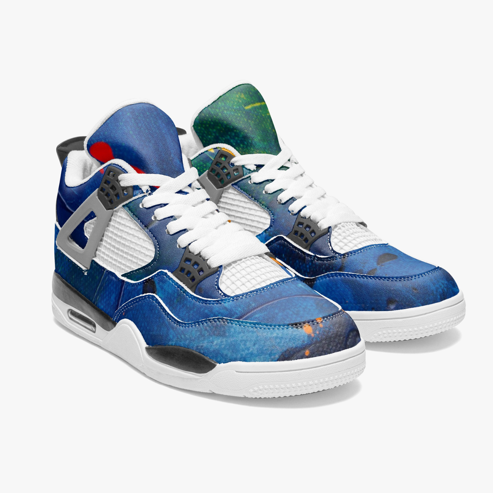 UVelsi AirGok Mens Basketball Sneakers Premium USA Trend Polish Style Shoes