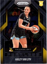 2025 Panini Prizm WNBA #12 Hailey Van Lith Fearless