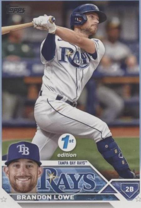 2023 Topps Series 1 1st Edition - Brandon Lowe #36 - 1 of 1