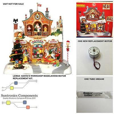 Lemax Animated Santa's Workshop model#35558- replacement motor