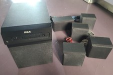 RCA RT1511 5.1 Home Theater System 5 Speakers and Powered Subwoofer