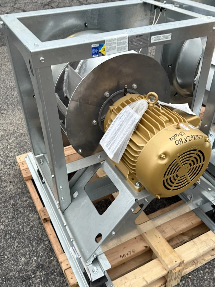 Greenheck Advanced Plenum HFan & Baldor Motor APH-1 24APM Nuevo 24”, CFM 913 Foto 2 de 4