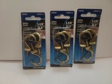 Safety Hooks 122242, Hillman Fasteners, "Lot of 3 pkg"