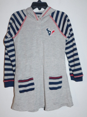 Houston Texans Girls 4T Long Sleeve Hooded Dress | eBay Houston Texans Girls 4T Long Sleeve Hooded Dress | eBay
