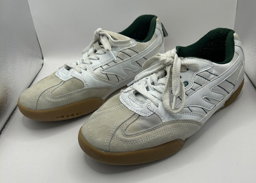 Chaussures De Sport Hi-Tec Squash Classic Homme - Intérieur, Semelle Non Marquante - Blanc