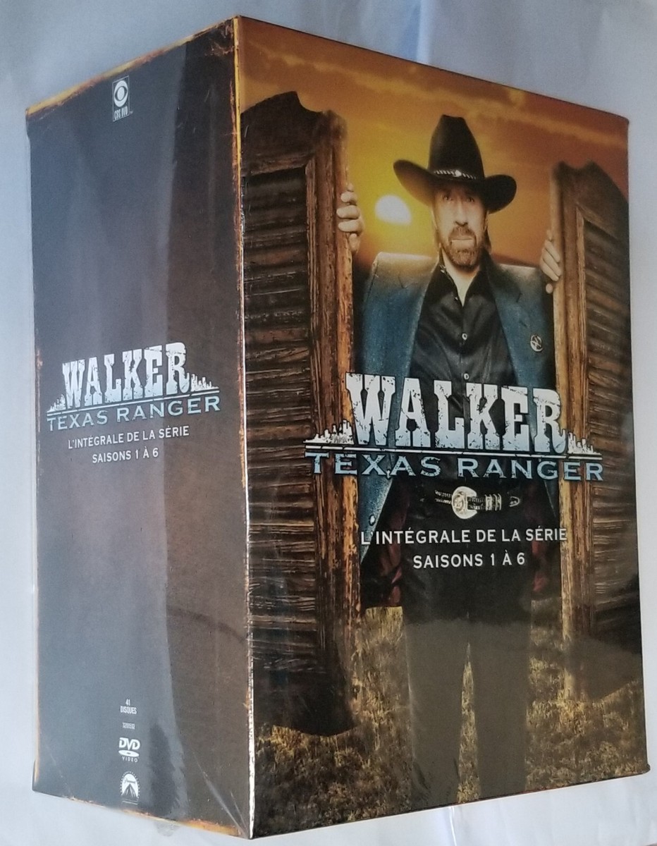 Walker, Texas Ranger- Complete Seasons 1/2/3/4/5/6 41 DVD Box
