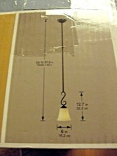 Hampton Bay 1-Light Satin Bronze  Interior Mini Pendant HB2582-34 1001360298