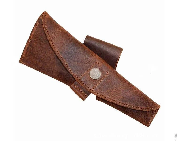 axe hatchet blade scabbard sheath cover case waist belt bag holder leather H93 - Image 4 of 4