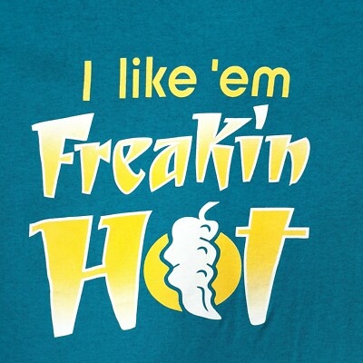 Adult L Wings etc normcore short sleeve t shirt mens ''I like 'em freakin hot''
