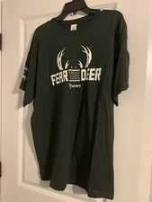 2021-22 Milwaukee Bucks Playoff T-Shirt Brand New  Fear The Deer SGA