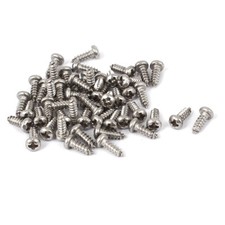 M1 M1.2-M3.5 Mini Self Tapping Steel Screws Round Pan Head Micro Cross Phillips