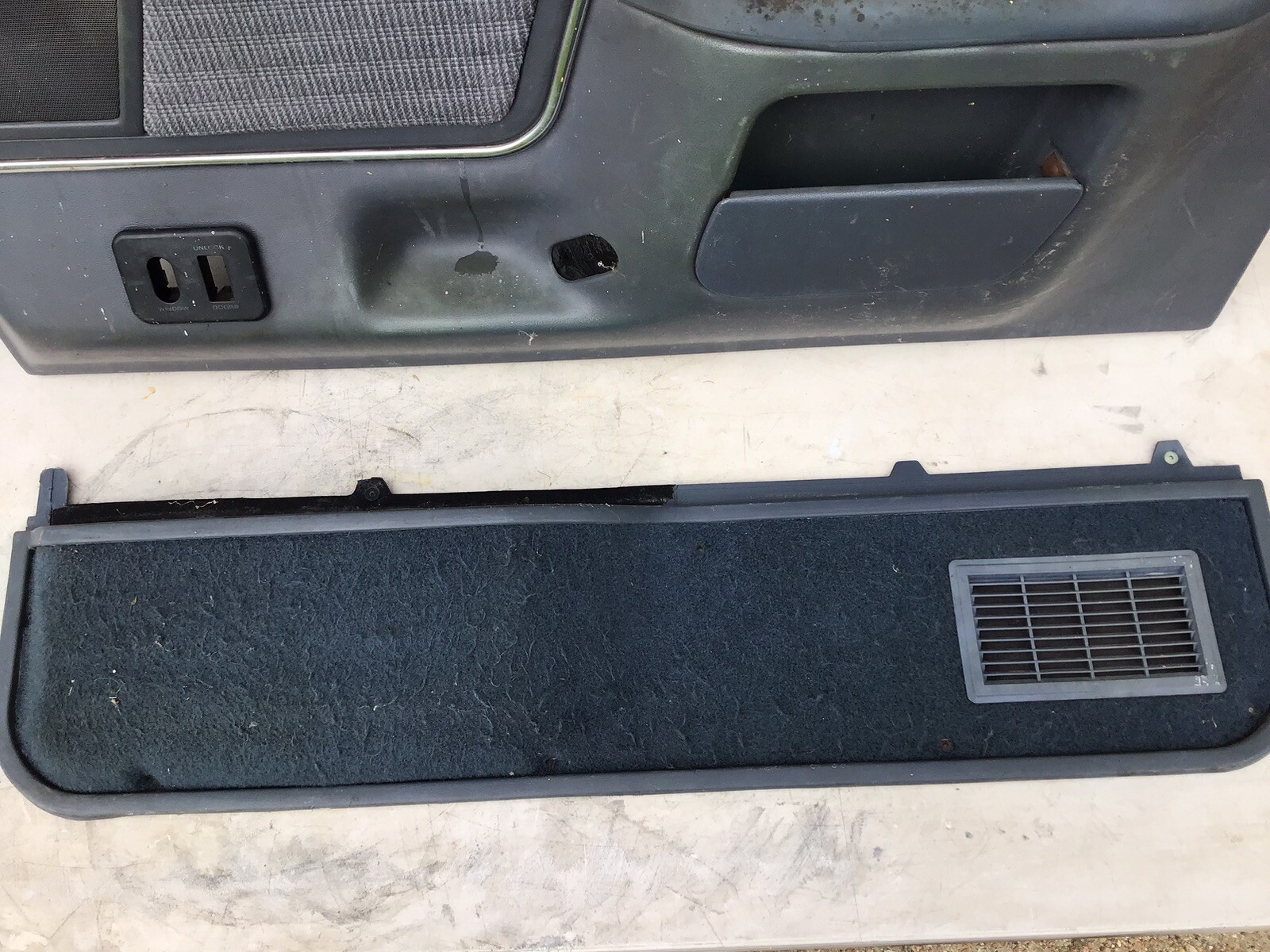 19871991 Ford F150 DOOR PANELS BLUE panel set RH LH XLT lariat