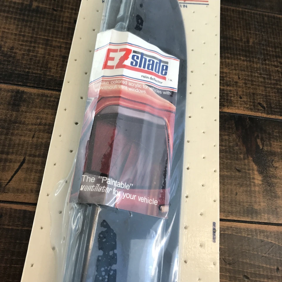 Protectores de lluvia ventana ventilación visera pantalla para camioneta Toyota 89-91 2 piezas nuevo ahumado Foto 2 de 4