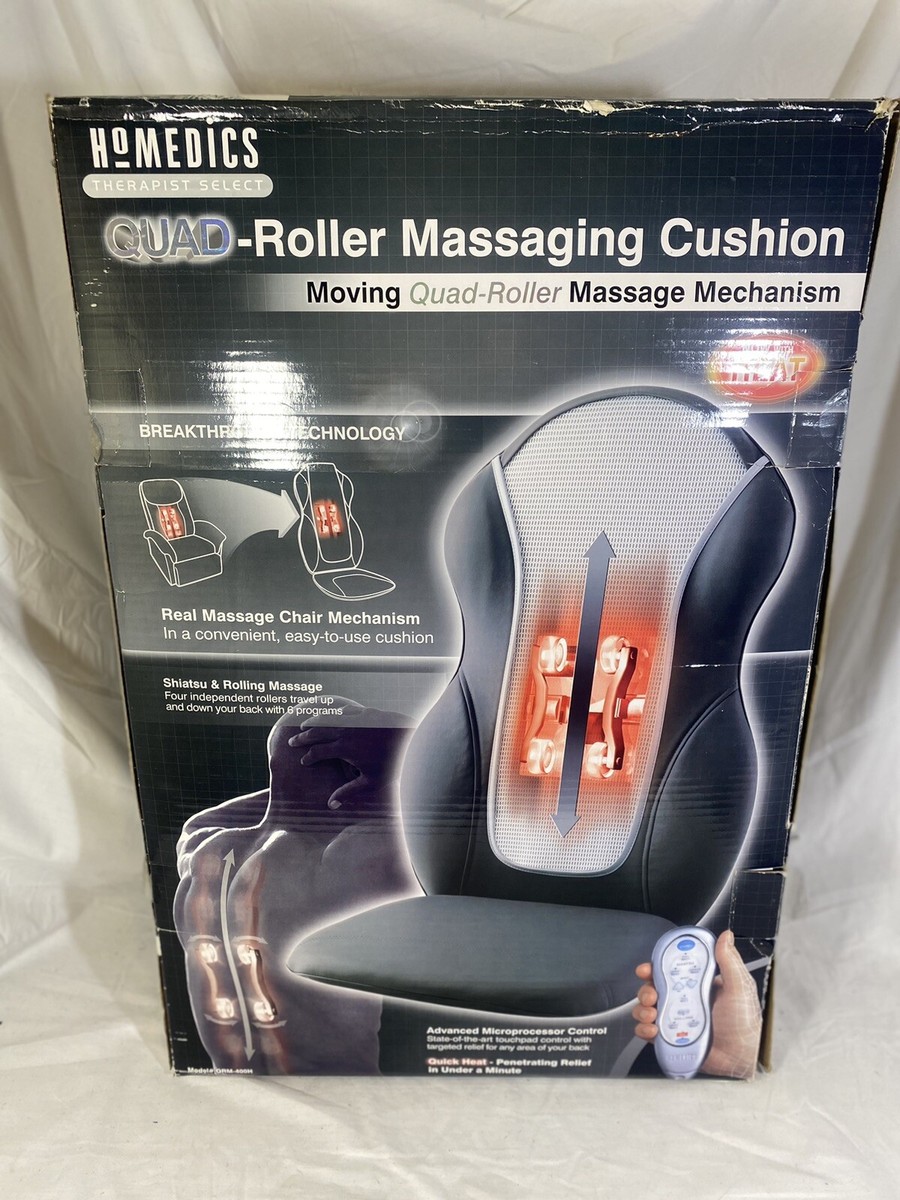 Homedics Chair Massage Pads Homedics QRM-400H Quad-Roller Heat