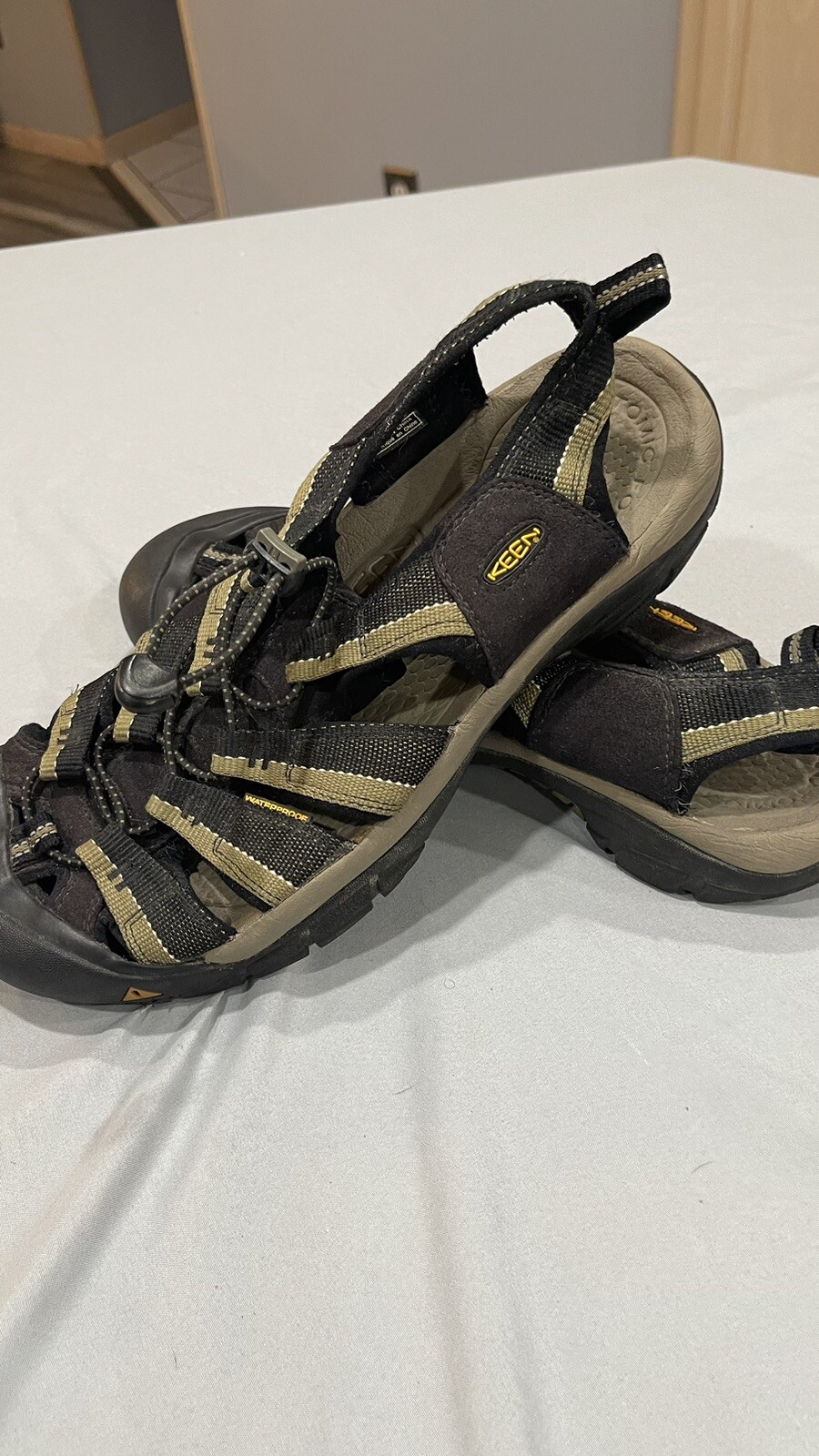 Sandali sportivi Keen da uomo impermeabili taglia 11 5
