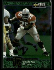 Orlando Pace 1997 Collector's Choice #TC4 Turf Champions St. Louis Rams