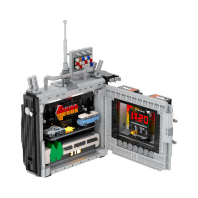 High quality Time Machine Controller DIY Assembly 2140 Pieces MOC Build