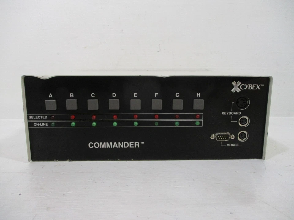 CYBEX AR-8 Commander 520-001 Rev. V 8-Port KVM Cable Switch - Image 2 of 4