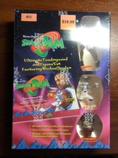 1996 Space Jam Ultimate Tradingcard and Figurine Set--Factory Sealed