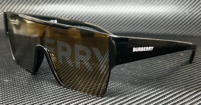BURBERRY BE4291 3001G Black Grey Rectangle Men display picture 1