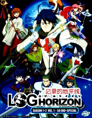 DVD English Dubbed Log Horizon Season 1+2 +Special All Region