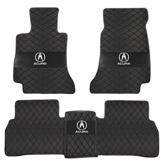 For Acura ILX MDX NSX RDX RL TL TLX TSX ZDX Car Floor Mats Waterproof Carpets - Image 3 of 4