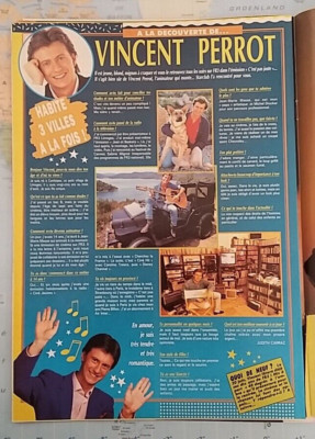 Vincent PERROT - Frankreich Artikel Clipping Presseschnitt RTL ''Stop oder noch''