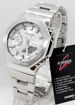 ✅Casio G Shock Herrenuhr Edelstahl GM-2110D-7AER  ✅ - Bild 1 von 4