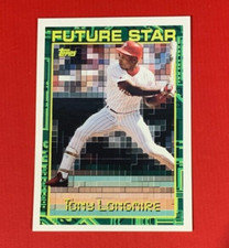 MLB TONY LONGMIRE Philadelphia Flyers 1994 Topps Future Star Rookie CARD #28