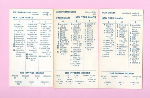 Vintage All-Time Greatest Teams Strat-o-Matic Baseball Team Karten - Bild 193 von 201