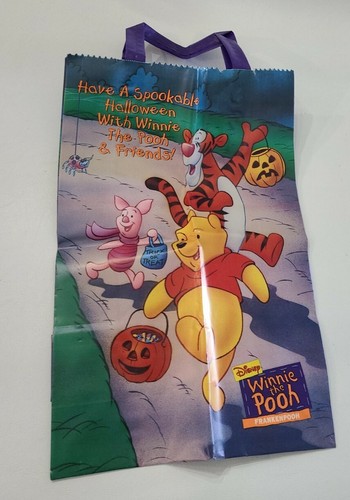 Disney Winnie The Pooh Frankenpooh Halloween Trick Or Treat Candy Bag Vintage Ebay