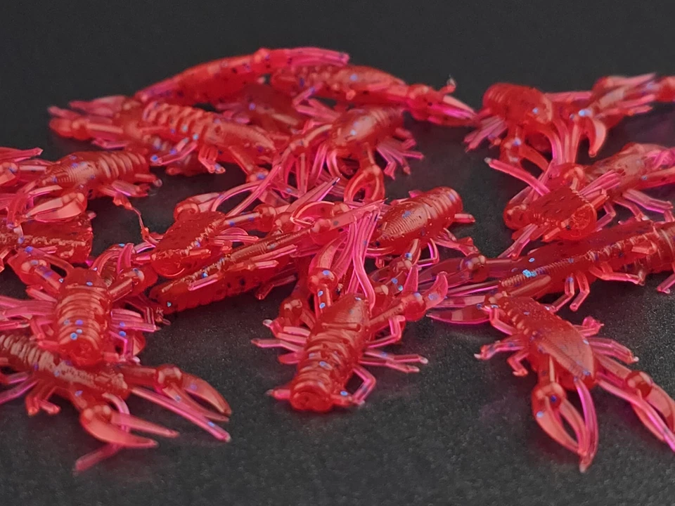 (30) 1 «MINI CRAW краппи Panfish джиг раков приманка мягкий пластик твердое тело - Изображение 2 из 2