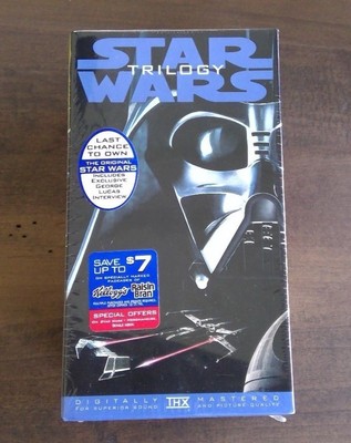 Star Wars Trilogy VHS Box Set Factory Sealed 86162060939 | eBay