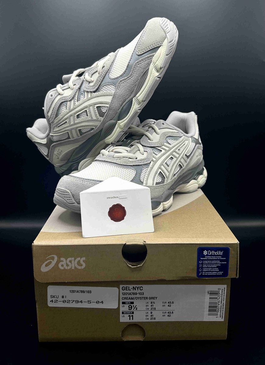 ASICS Gel NYC 'Cream Oyster Grey' 1201A789-103 Ship Now | eBay ASICS Gel NYC 'Cream Oyster Grey' 1201A789-103 Ship Now | eBay
