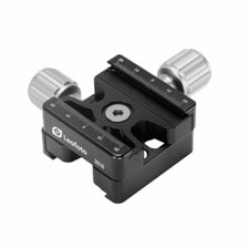  Leofoto USA Leofoto DDC-50 BPL-50N Bidirectional Subtend Double Clamp w/ Plate