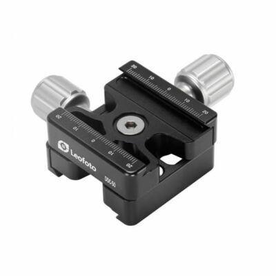 [Leofoto USA] Leofoto DDC-50+BPL-50N Bidirectional Subtend Double Clamp w/ Plate