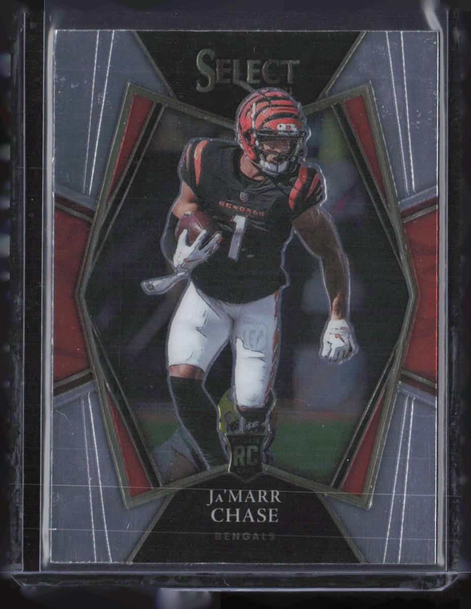 2021 Panini Select #147 Ja'Marr Chase Premier Level Rookie