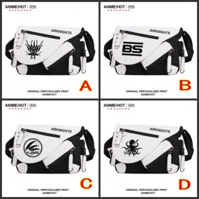 Arknights Anime Messenger Bag Harajuku Shoulders Bag Students Backpack Gift