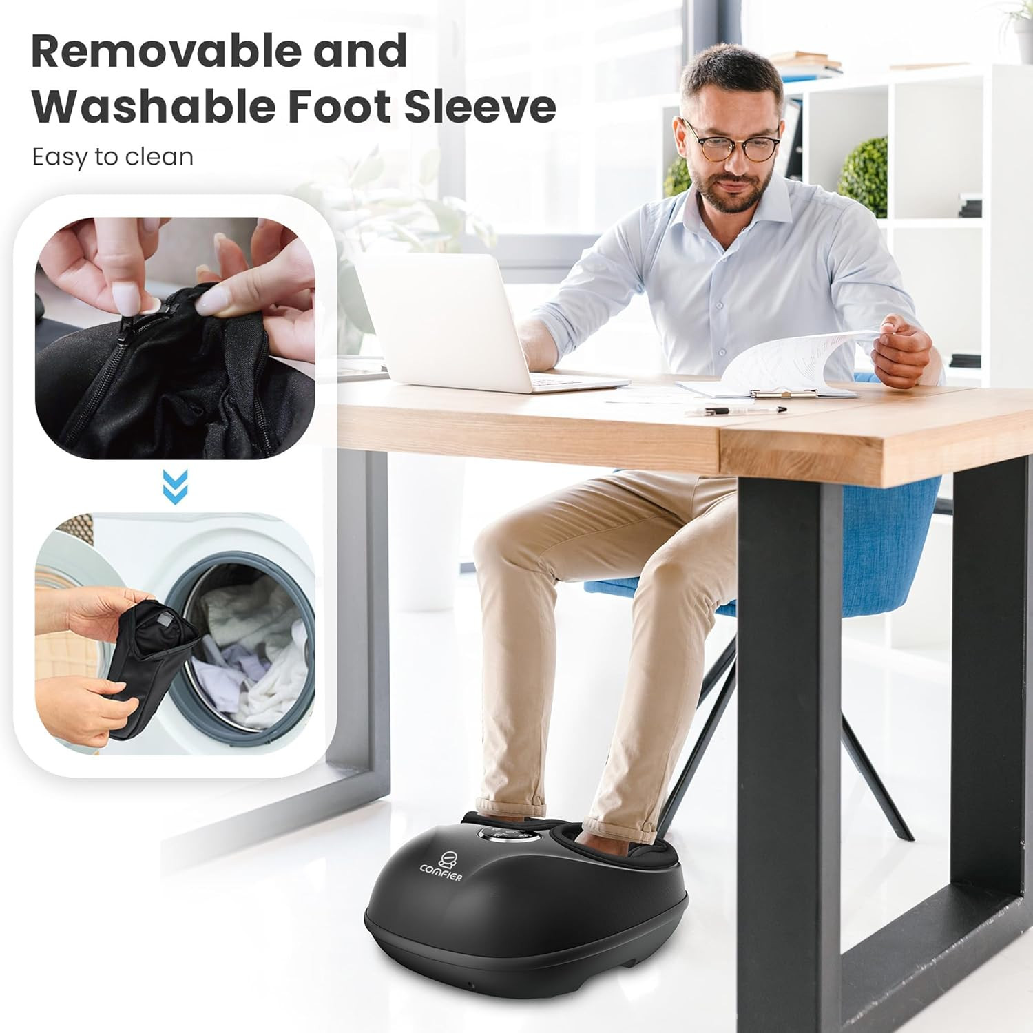 Shiatsu Foot Massager Machine with Remote,Fsa Electric Foot Massager for Neuropa