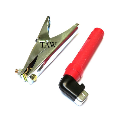 ARC MMA Schweißen Twist Typ Elektrodenstabhalter, Erdklemme 400A Kit (R21, G21)