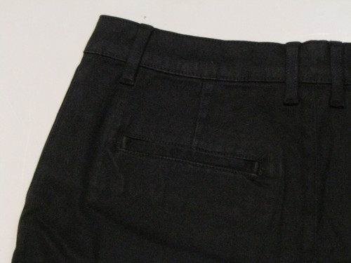 BANANA REPUBLIC Black Chino Shorts Sz 12 NWT Womens - Picture 4 of 5