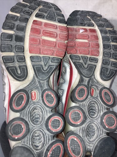 Nike Shox Turbo Men's Sz 9.5 Gray Red Black Gold V Running Athletic Shoes Fast - - Picture 5 of 5